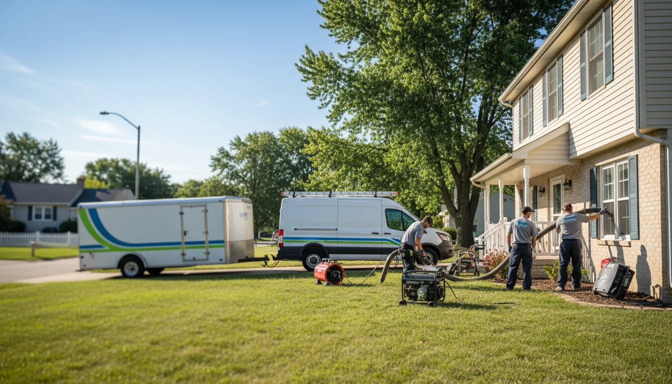 Flooded Basement Restoration And Cleanup With Repair in Mineral Ridge, OH near me